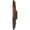 Ekena Millwork Saverne Ceiling Medallion, Hand-Painted Burnished Mahogany Crackle, 18 1/2"W x 13 1/2"H x 1 7/8"P CM18SABMC - alternate 2